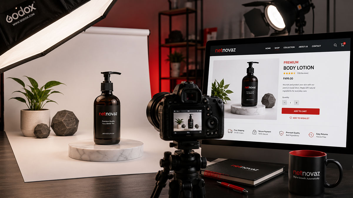 E-Commerce Product Photography in India: How It Drives Sales on Amazon, Flipkart, and Meesho