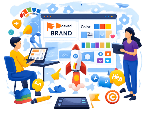 Branding & Creative Design Illustration