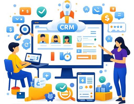 Custom CRM Development Company in Delhi NCR - NetNovaz