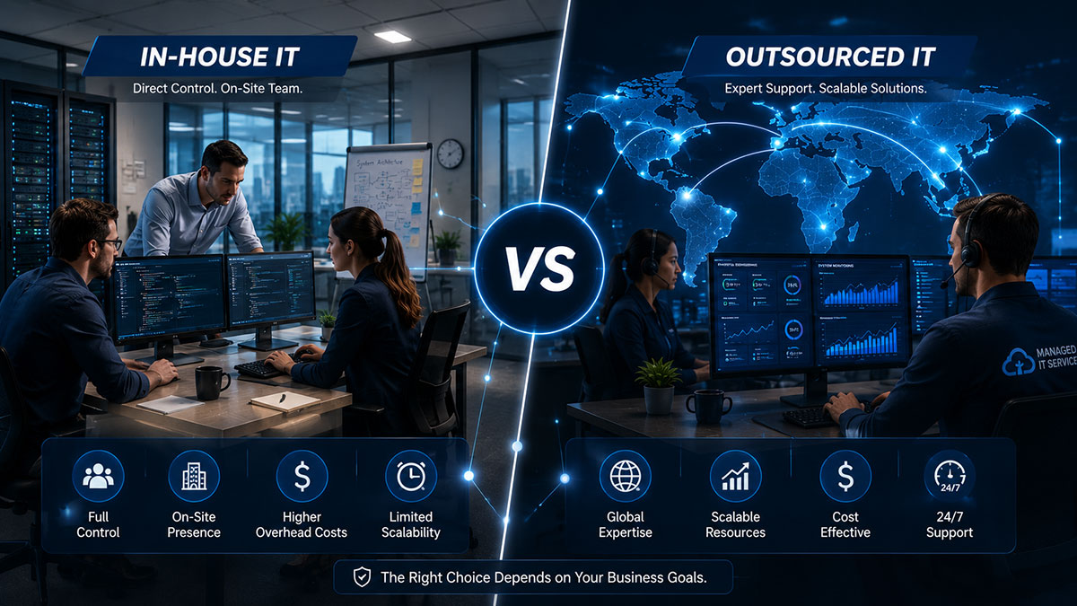 IT Outsourcing vs In-House IT: Which is Right for Your Business in 2026?